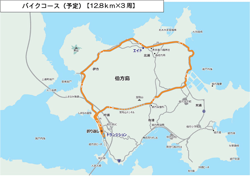 バイクコース図